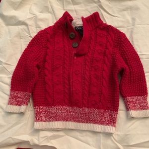 CUTE 12M Boys Red Sweater
